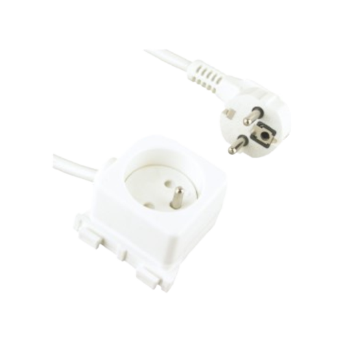 What should be considered when choosing an extension cable for indoor or outdoor use?